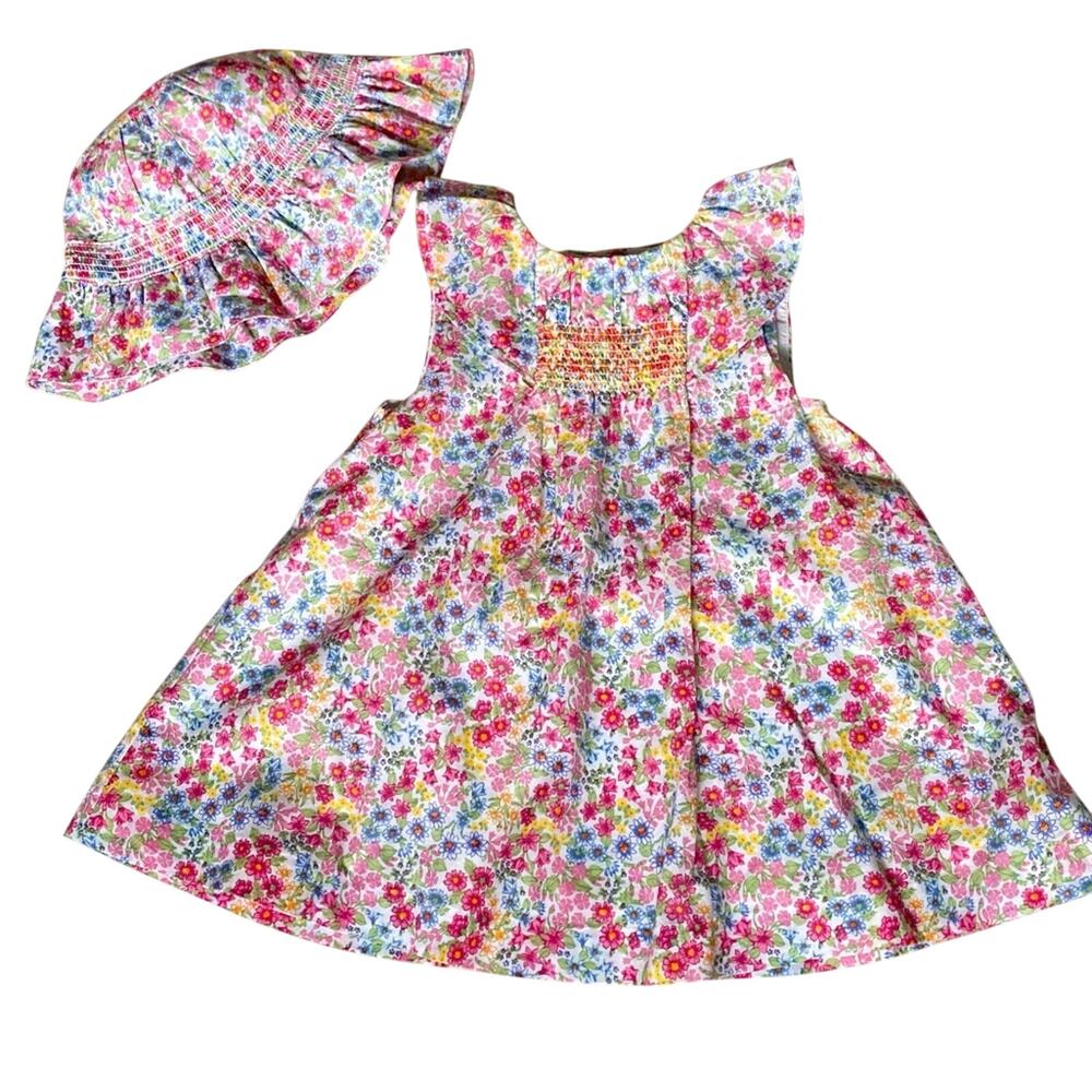 Janie and Jack dress and hat